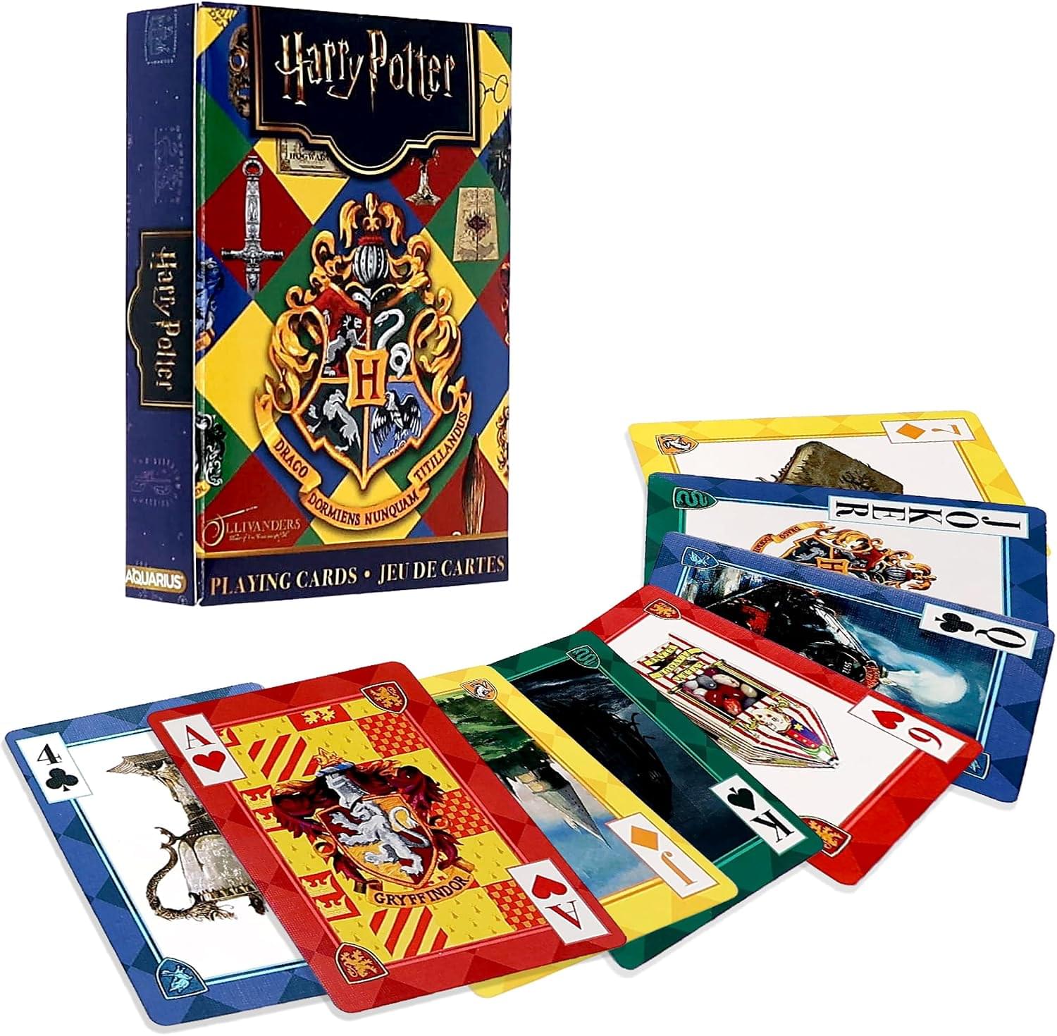 Harry Potter 25th Anniversary Hogwarts Crest Playing Cards | Standard Deck