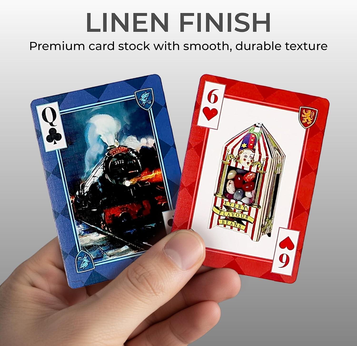 Harry Potter 25th Anniversary Hogwarts Crest Playing Cards | Standard Deck