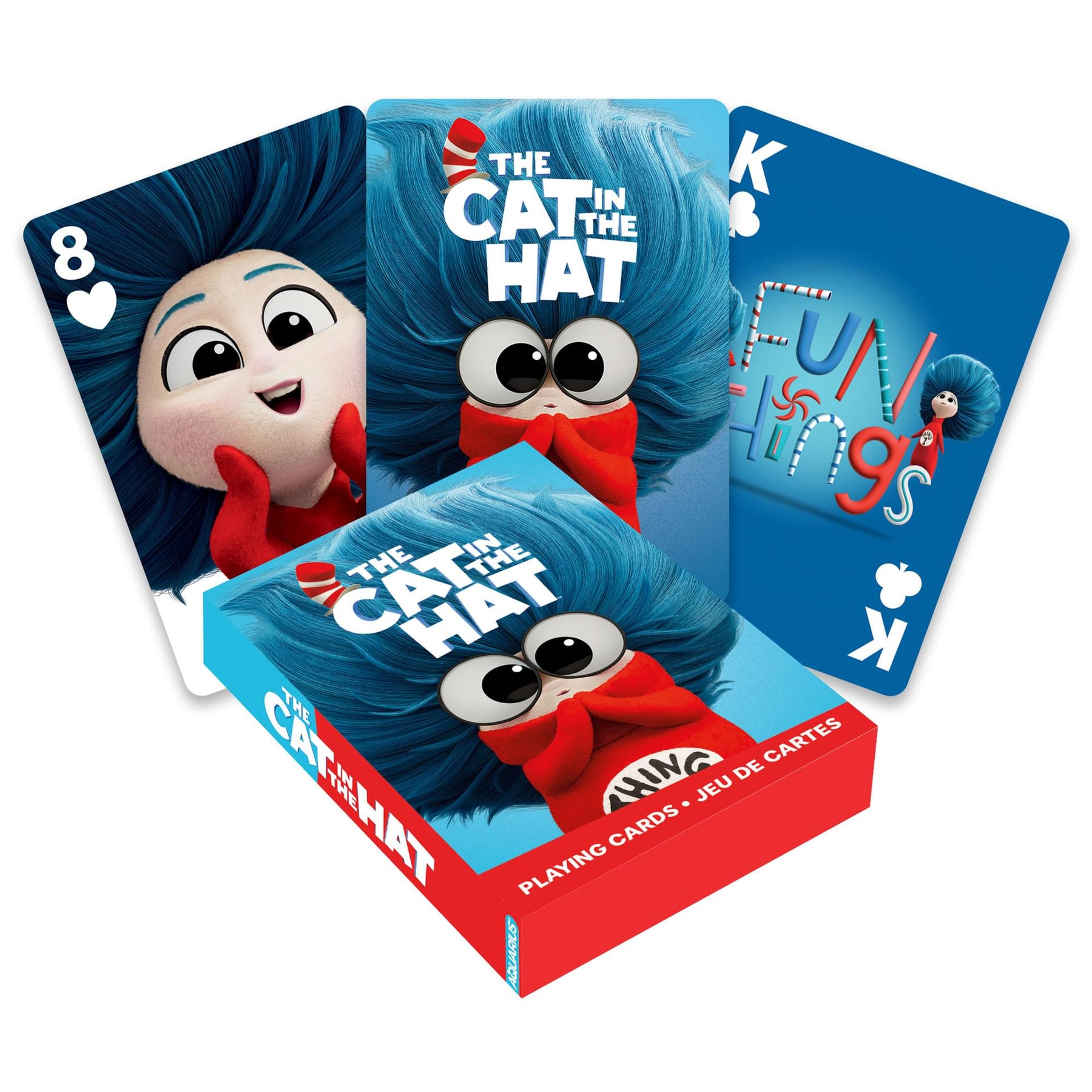 Dr. Seuss The Cat In The Hat Playing Cards | Standard Deck