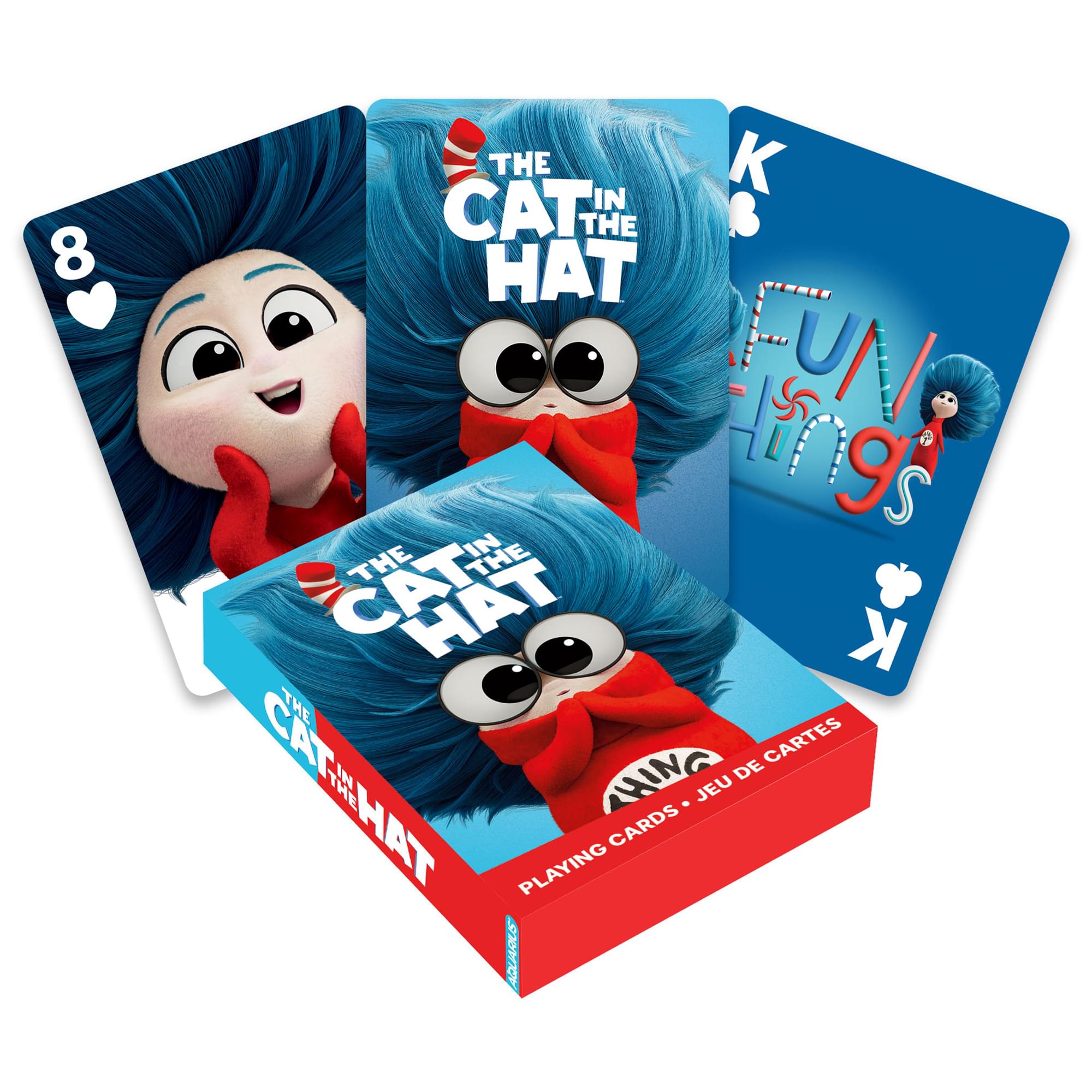 Dr. Seuss The Cat In The Hat Playing Cards | Standard Deck