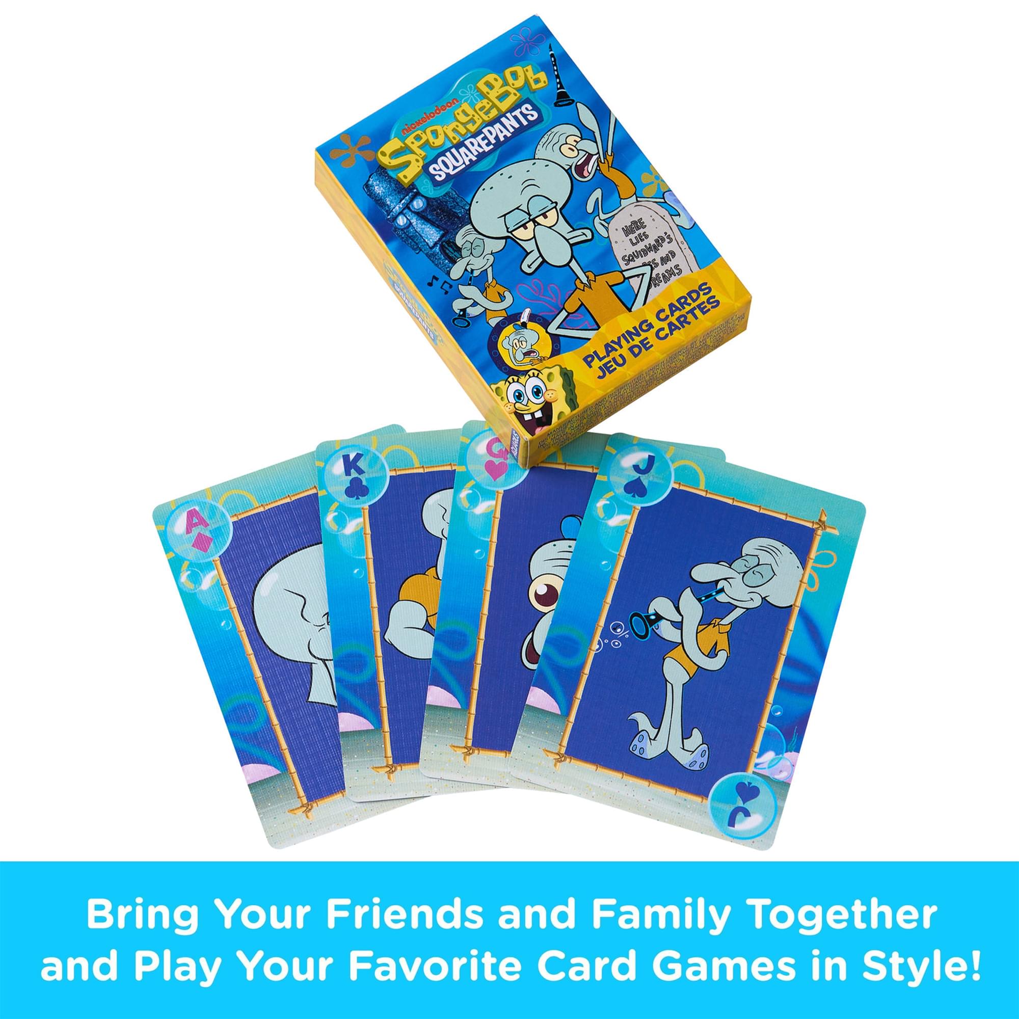 SpongeBob SquarePants Squidward Playing Cards | 52 Card Deck