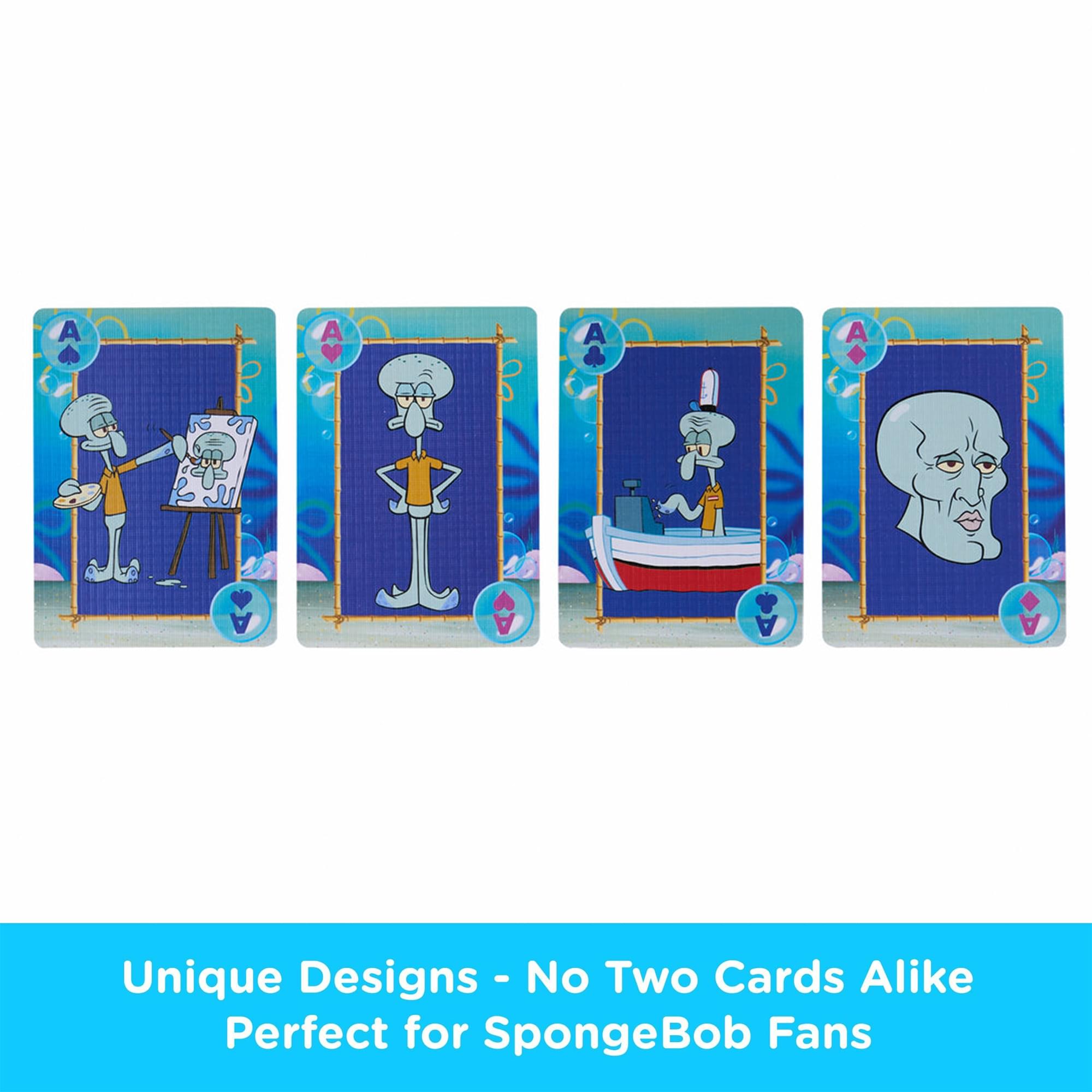 SpongeBob SquarePants Squidward Playing Cards | 52 Card Deck