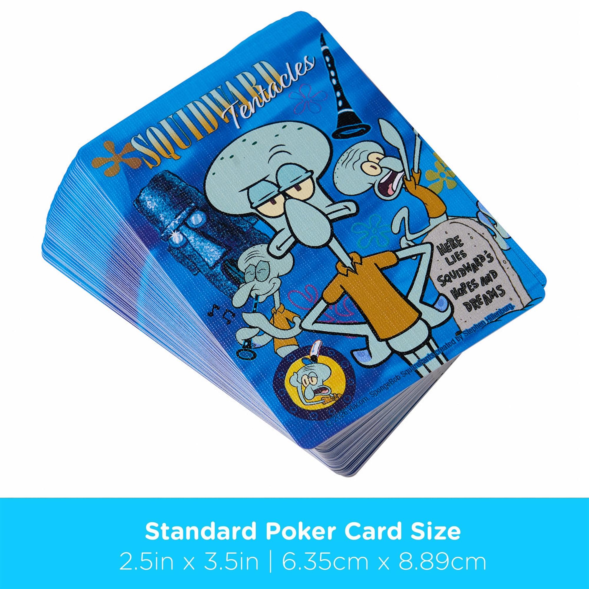 SpongeBob SquarePants Squidward Playing Cards | 52 Card Deck