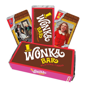 Willy Wonka Wonka Bar Playing Cards