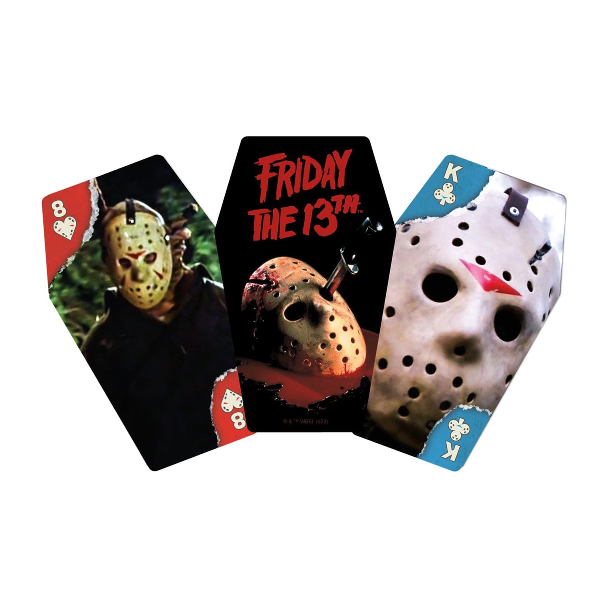 Friday the 13th Premium Coffin Shaped Playing Cards
