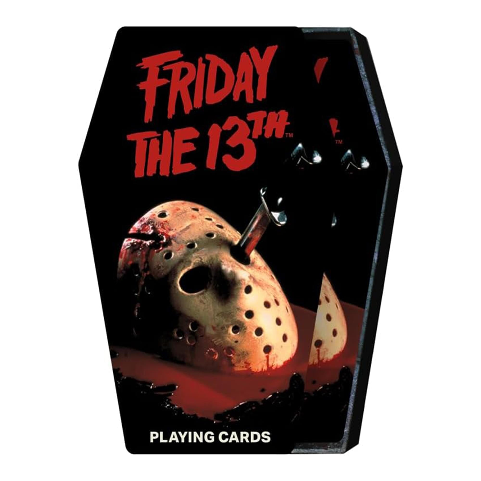 Friday the 13th Premium Coffin Shaped Playing Cards