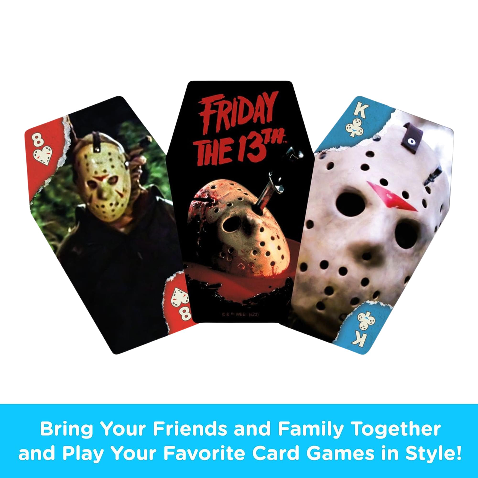 Friday the 13th Premium Coffin Shaped Playing Cards