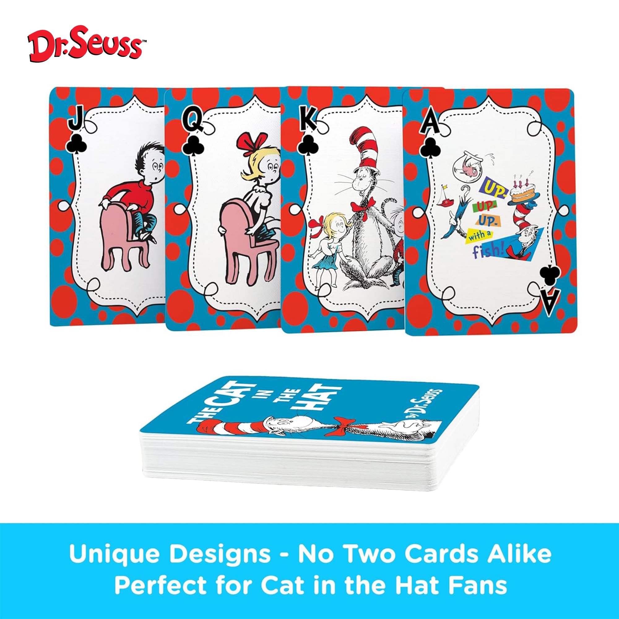 Dr. Seuss The Cat In The Hat Premium Playing Cards