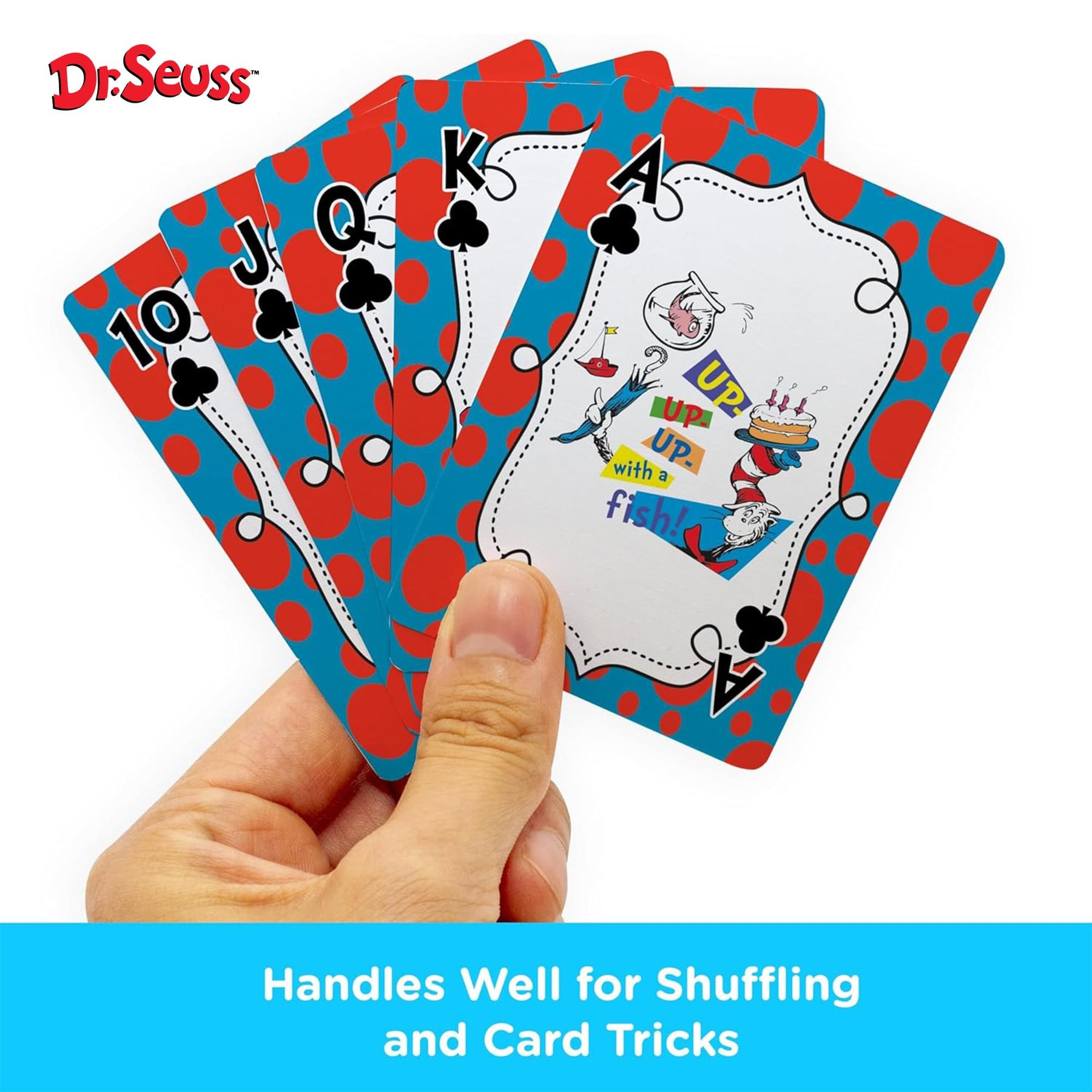 Dr. Seuss The Cat In The Hat Premium Playing Cards