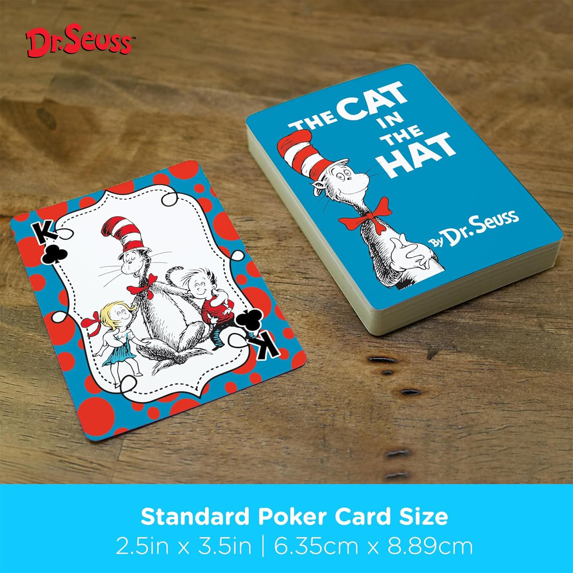 Dr. Seuss The Cat In The Hat Premium Playing Cards
