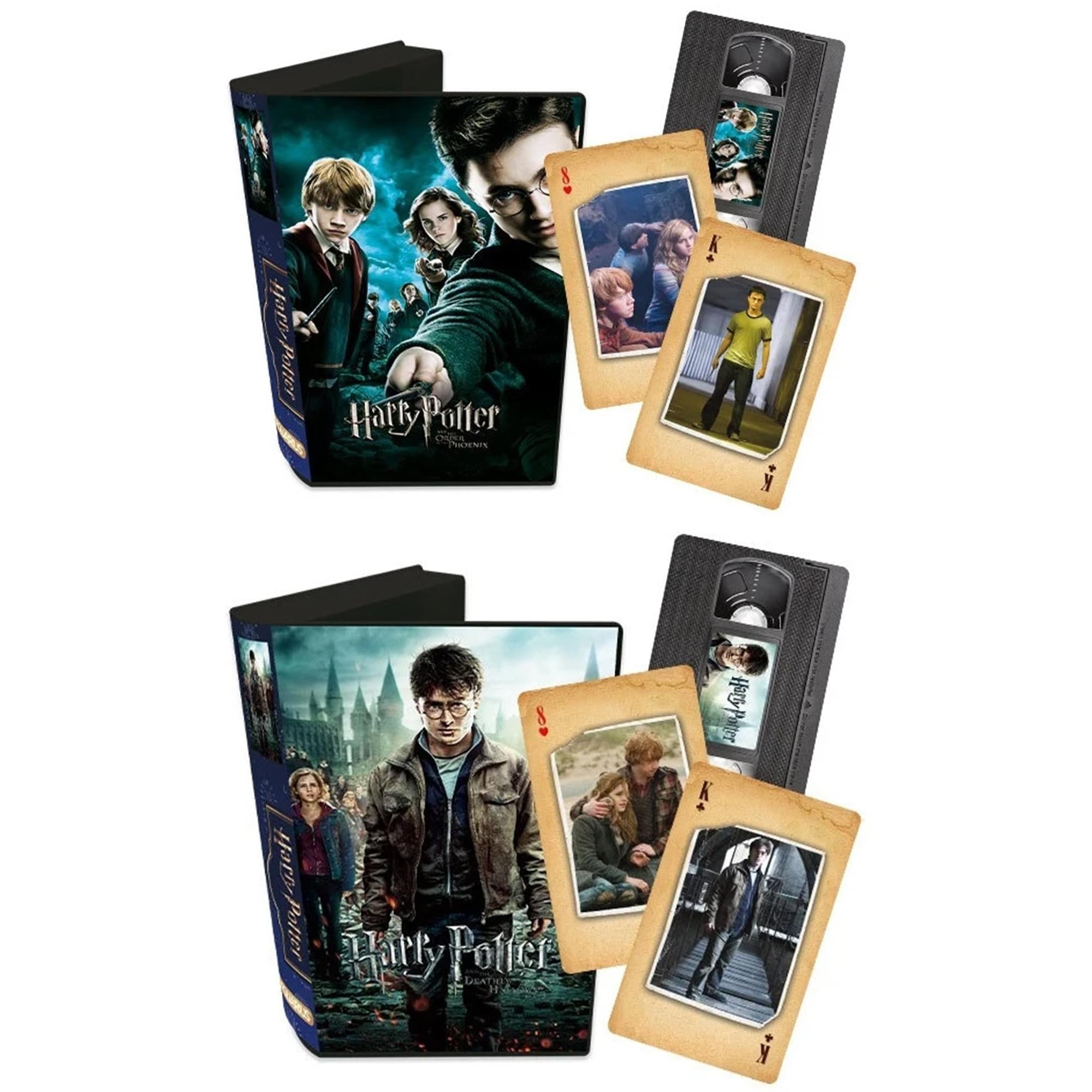 Harry Potter Movies VHS-Style Playing Card Set Of 8