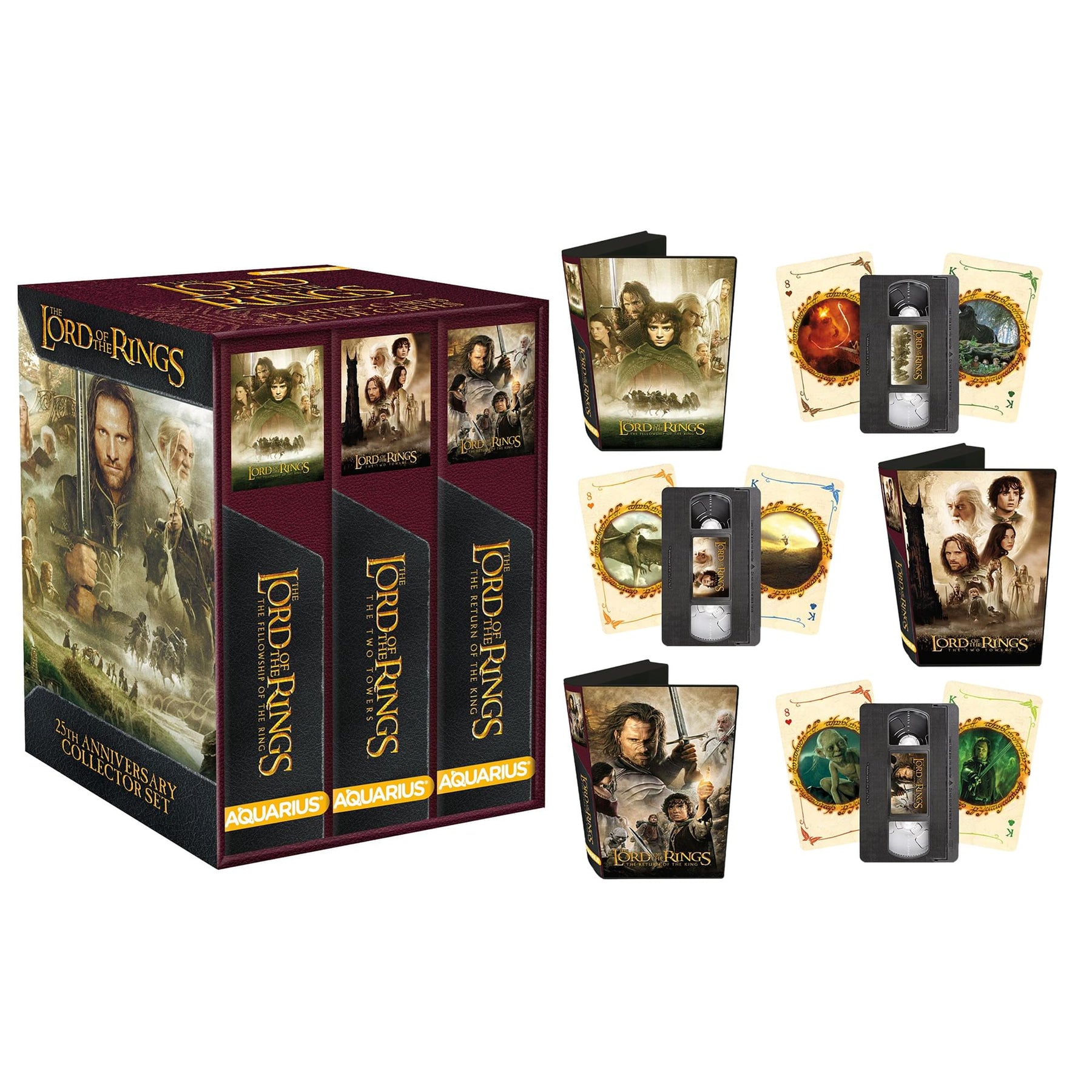 The Lord of the Rings 25th Anniversary Premium Playing Cards | Set Of 3 Decks