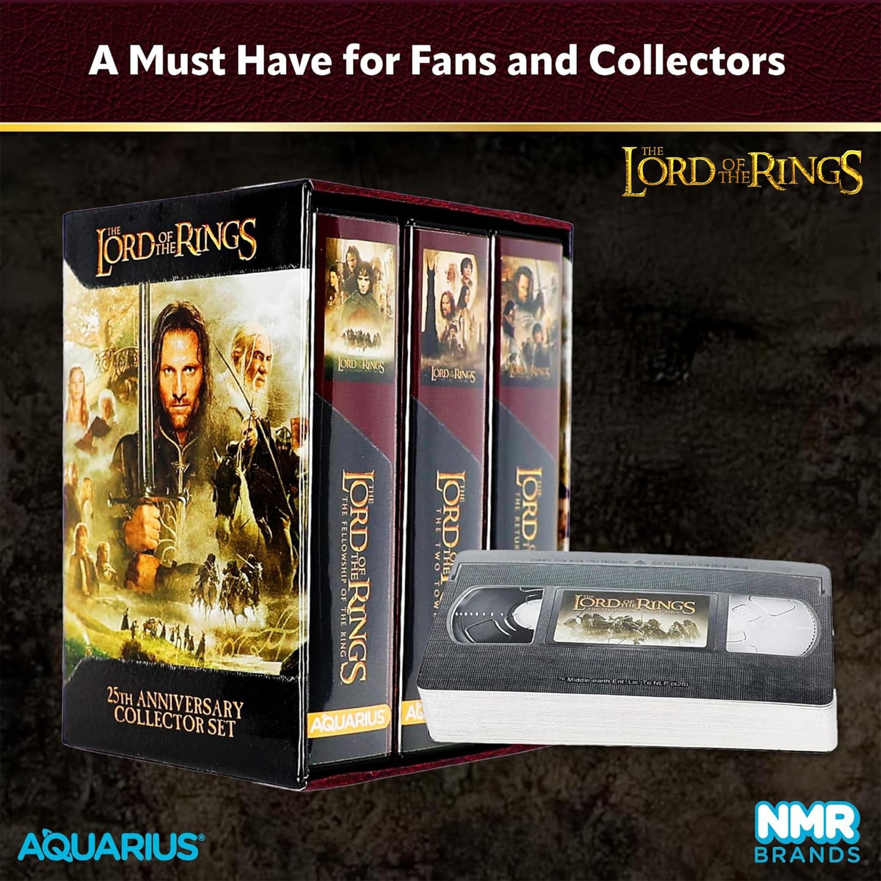 The Lord of the Rings 25th Anniversary Premium Playing Cards | Set Of 3 Decks