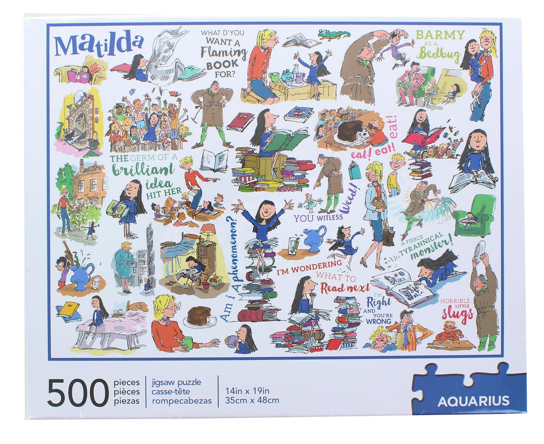 Dahl Matilda 500 Piece Jigsaw Puzzle