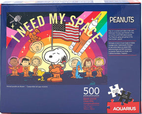 Peanuts Snoopy in Space 500 Piece Jigsaw Puzzle