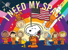 Peanuts Snoopy in Space 500 Piece Jigsaw Puzzle