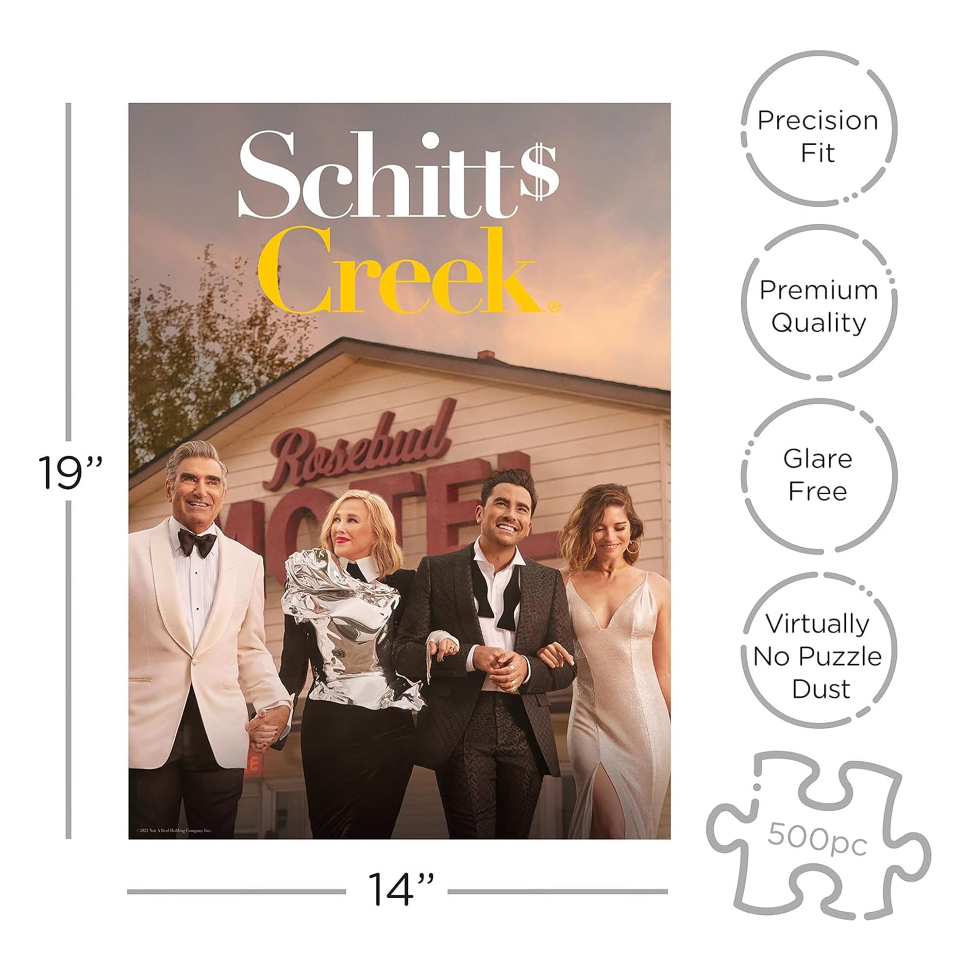 Schitt's Creek Cast 500 Piece Jigsaw Puzzle