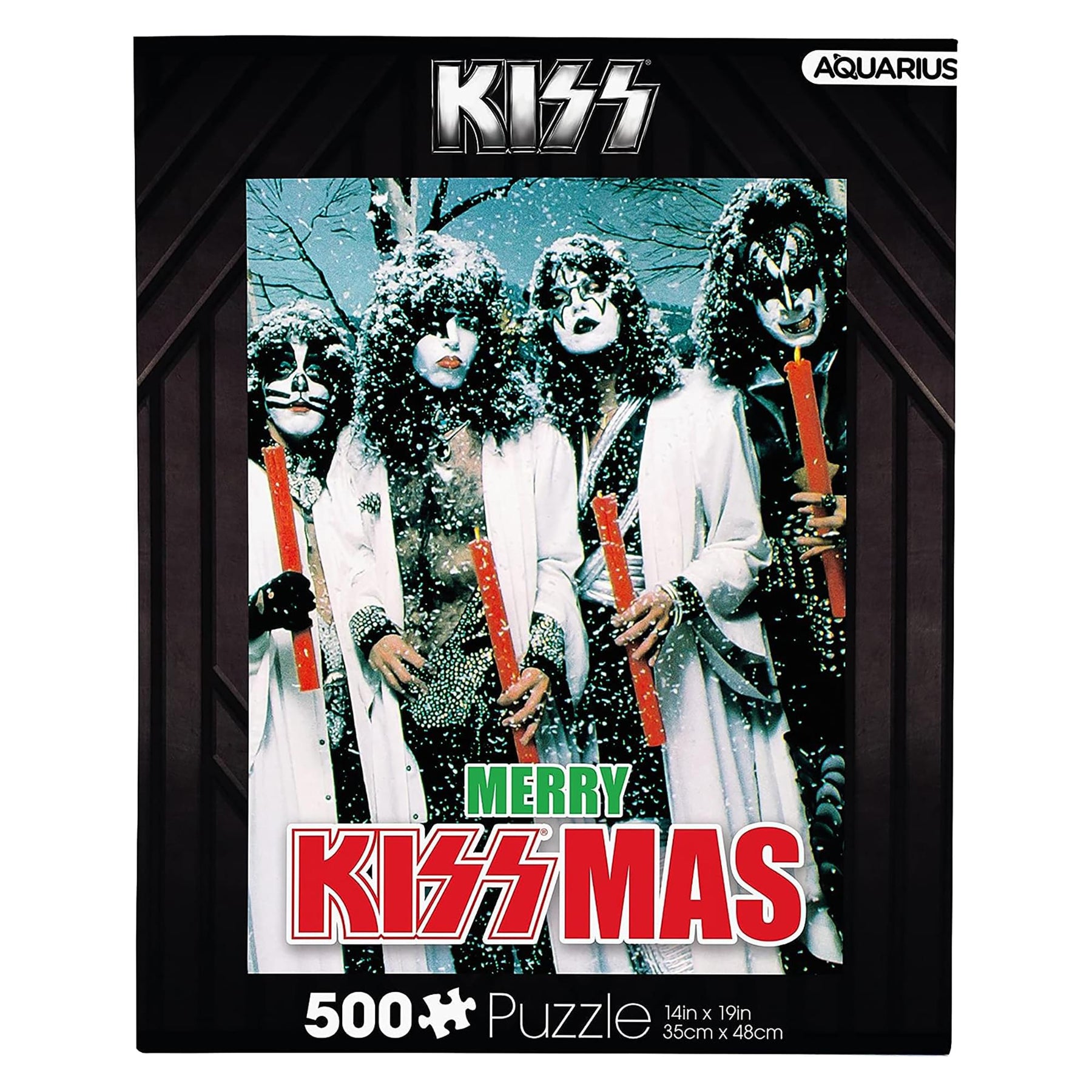 KISS Merry KISSmas 500 Piece Jigsaw Puzzle