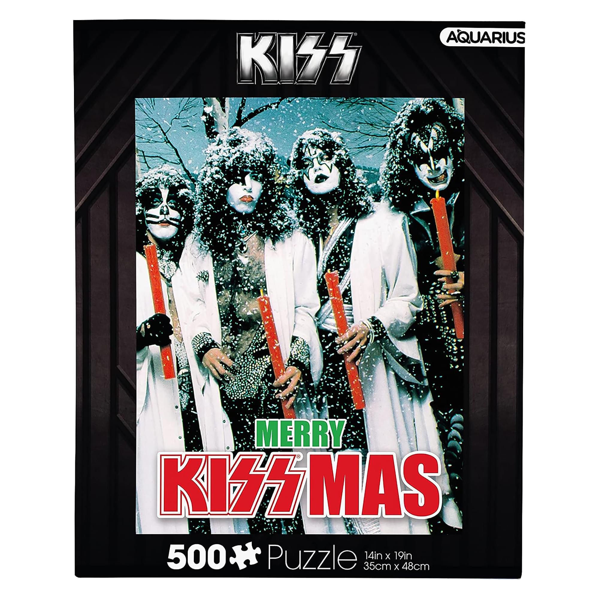 KISS Merry KISSmas 500 Piece Jigsaw Puzzle