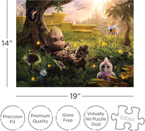 Marvel Guardians of the Galaxy Baby Groot 500 Piece Jigsaw Puzzle
