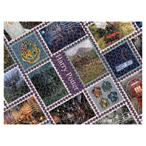 Harry Potter Travel Stamps 500 Piece Jigsaw Puzzle (Vertical Box)