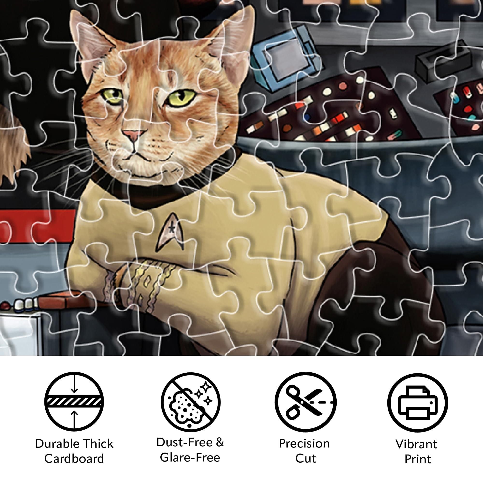 Star Trek Cats 500 Piece Jigsaw Puzzle (Vertical Box)