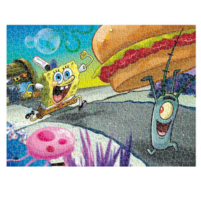 SpongeBob Plankton 500 Piece Jigsaw Puzzle (Vertical Box)