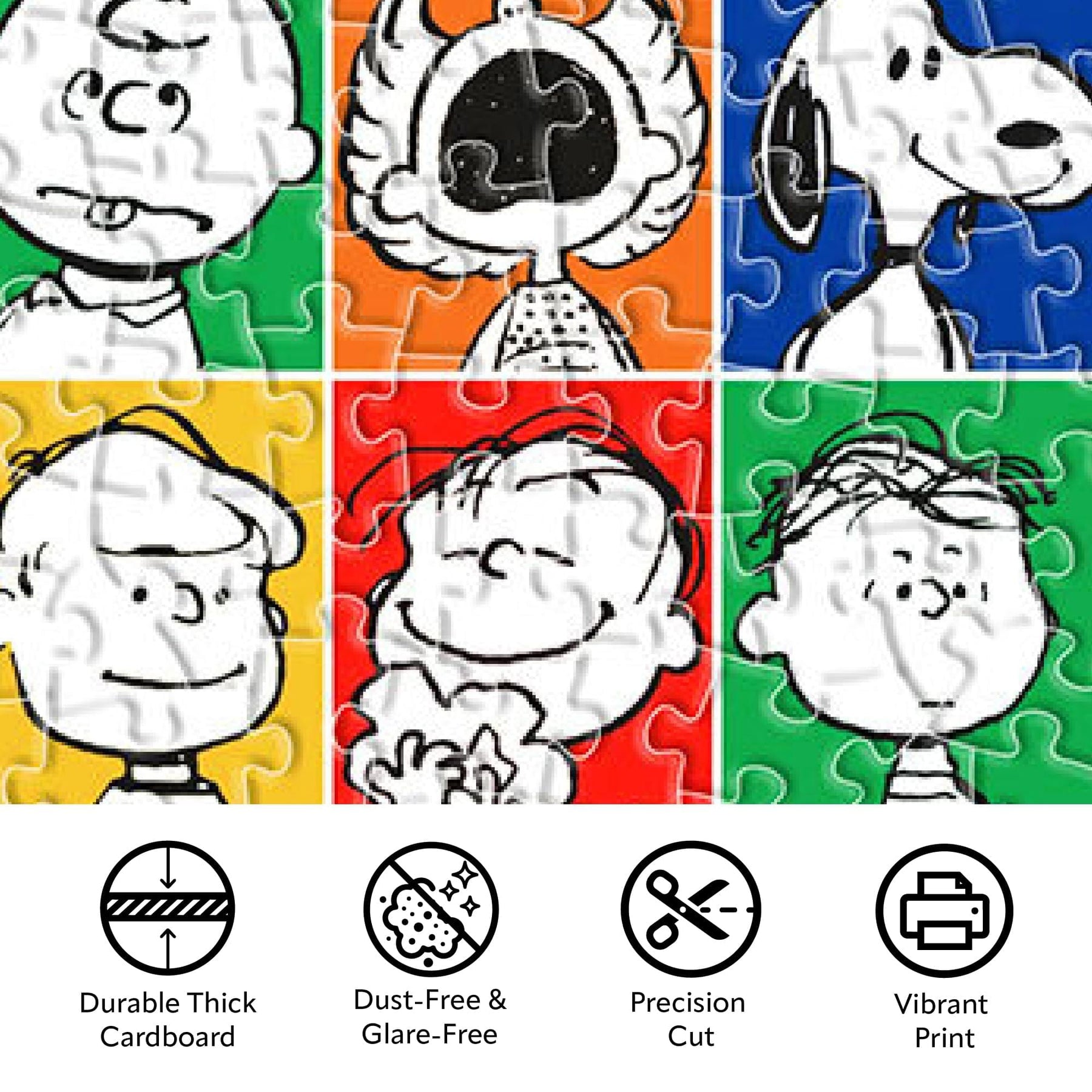Peanuts Portraits 500 Piece Jigsaw Puzzle (Vertical Box)