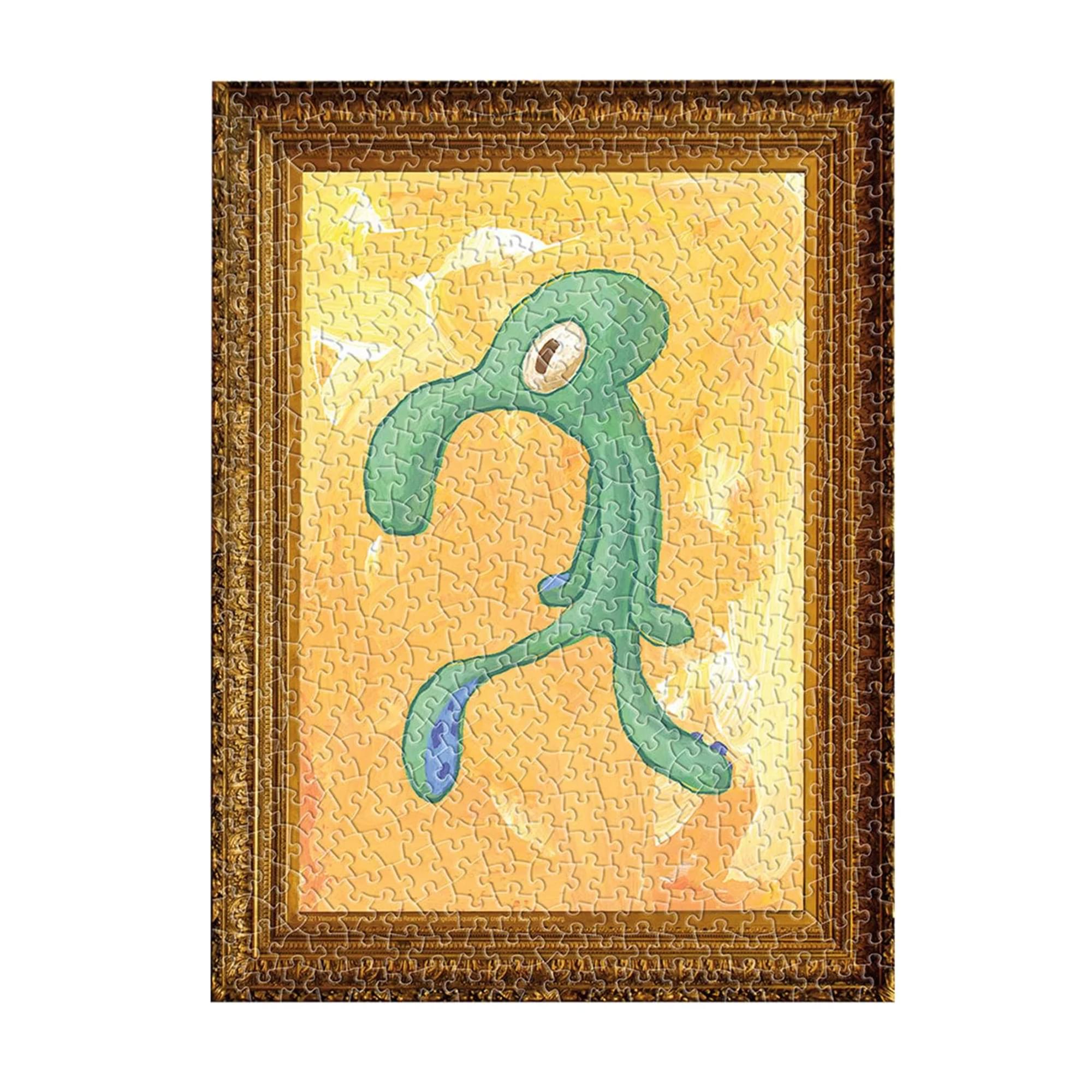 SpongeBob SquarePants Squidward "Bold and Brash" 500 Piece Jigsaw Puzzle