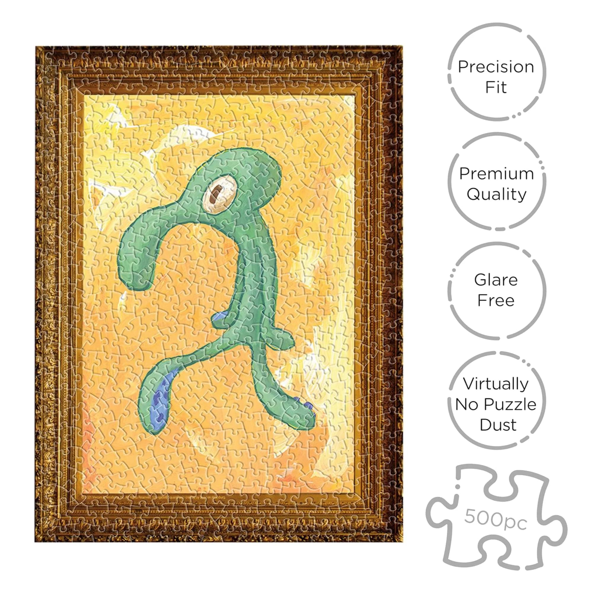 SpongeBob SquarePants Squidward "Bold and Brash" 500 Piece Jigsaw Puzzle