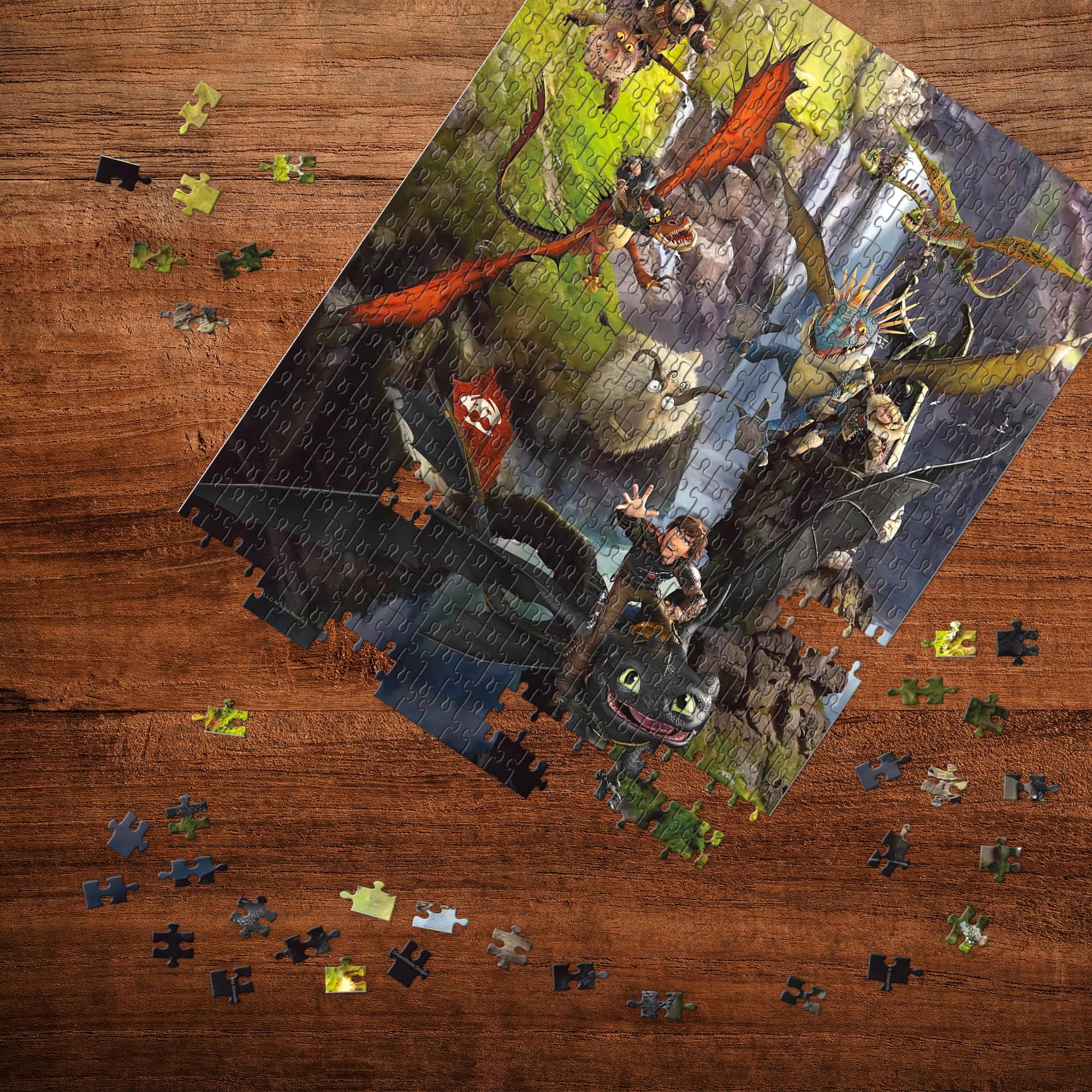 How To Train Your Dragon 500 Piece Jigsaw Puzzle