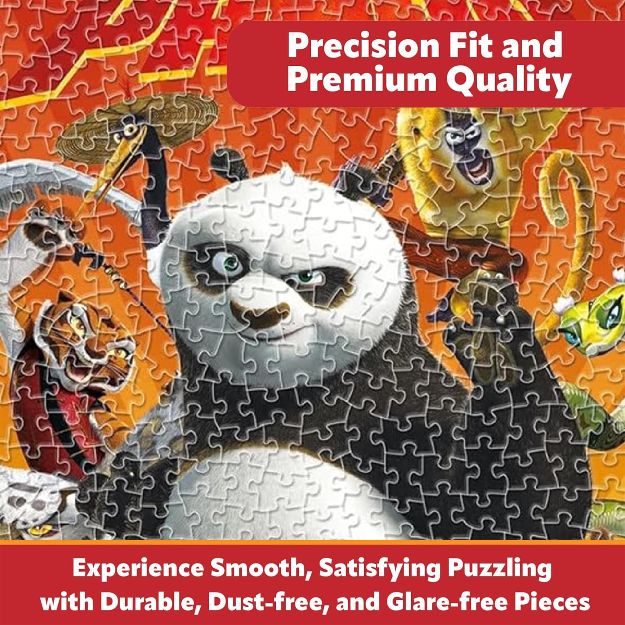 Kung Fu Panda 500-Piece Jigsaw Puzzle (Vertical Box)