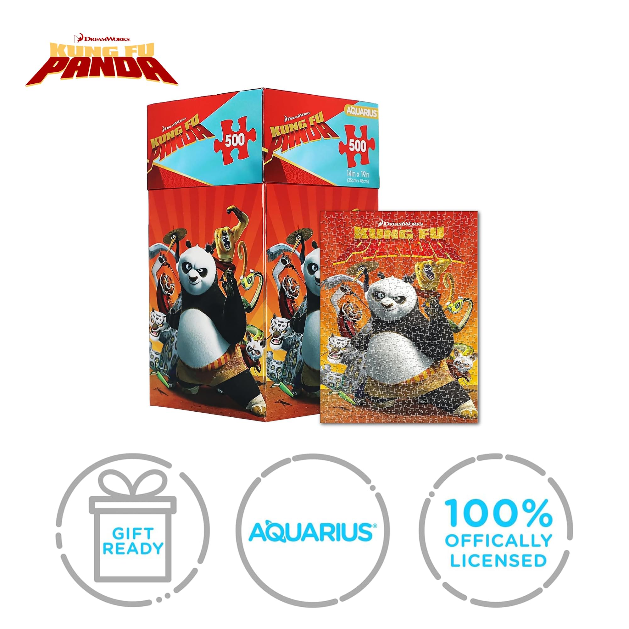 Kung Fu Panda 500-Piece Jigsaw Puzzle (Vertical Box)