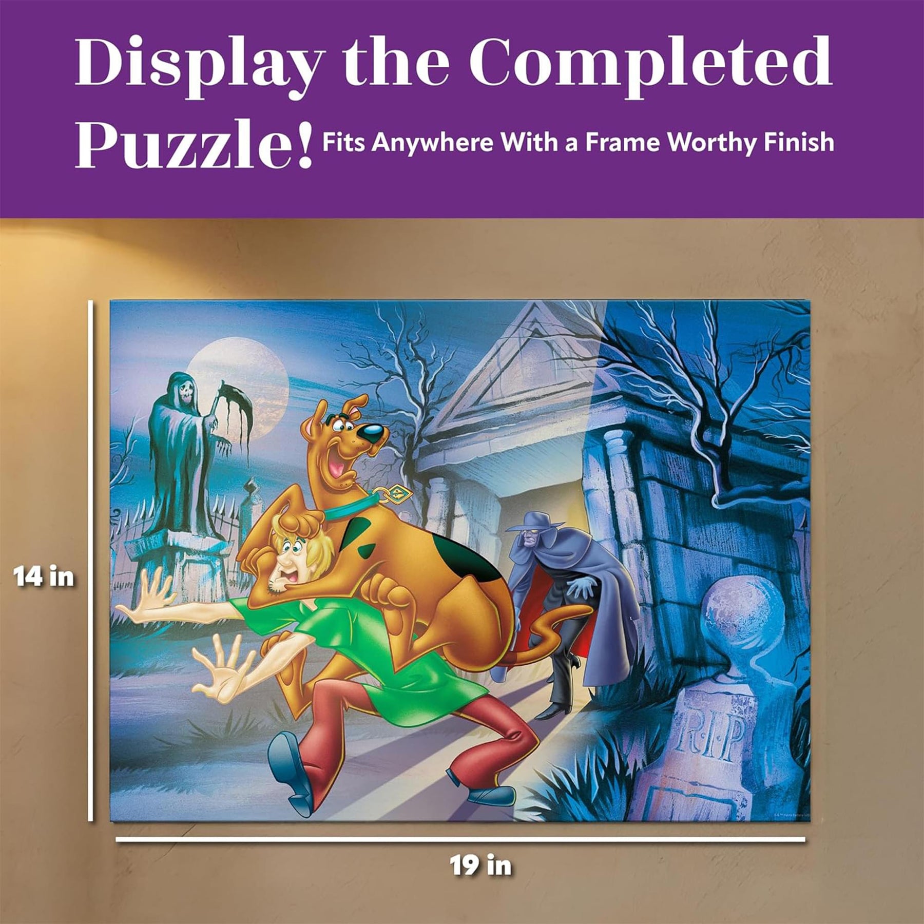 Scooby-Doo Scooby and Shaggy 500-Piece Jigsaw Puzzle | Vertical Box
