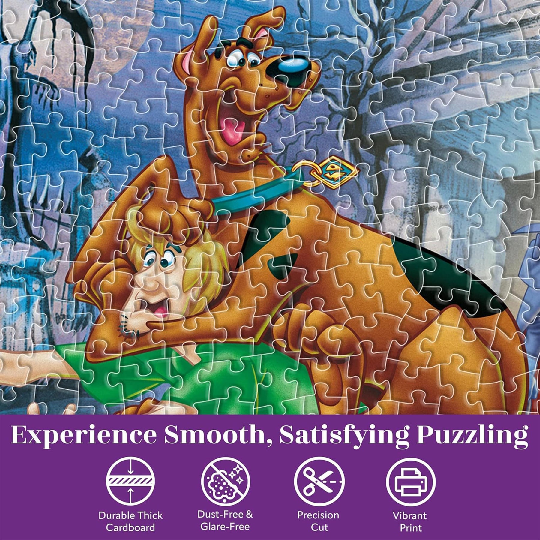 Scooby-Doo Scooby and Shaggy 500-Piece Jigsaw Puzzle | Vertical Box