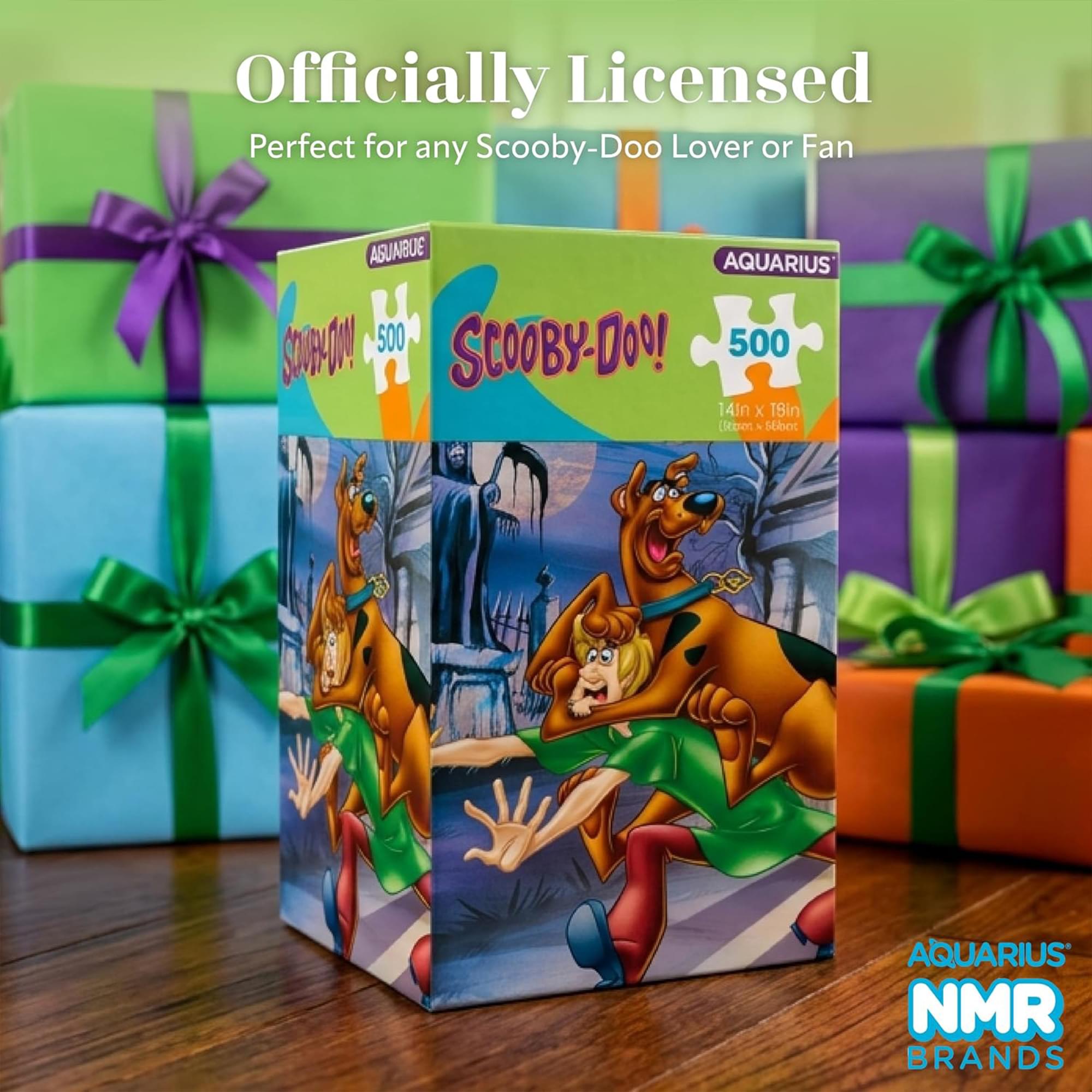 Scooby-Doo Scooby and Shaggy 500-Piece Jigsaw Puzzle | Vertical Box