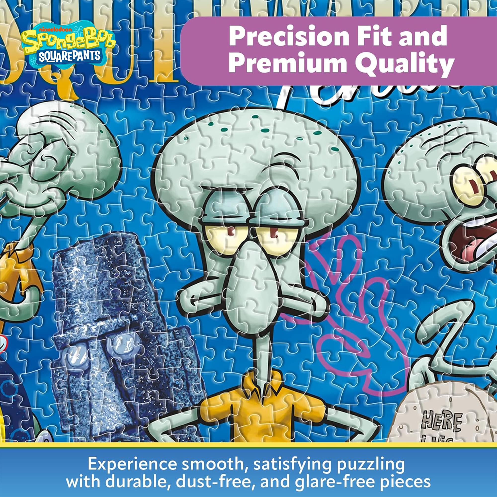 SpongeBob SquarePants Squidward 500-Piece Jigsaw Puzzle (Vertical Box)