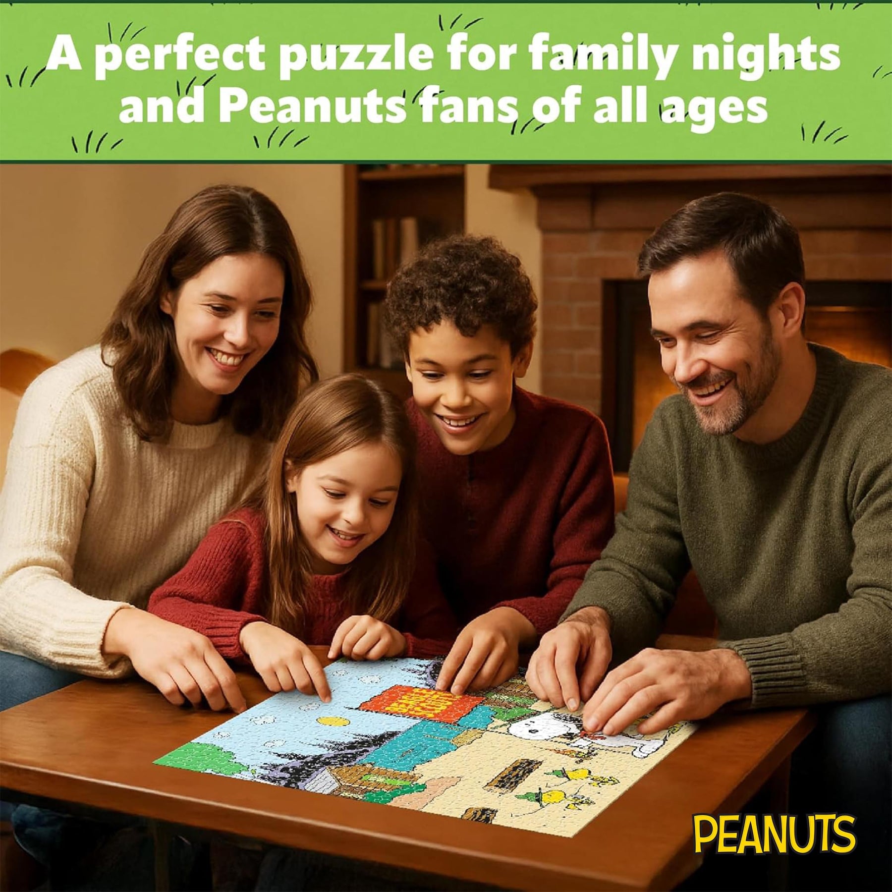Peanuts Beagle Scouts 500-Piece Jigsaw Puzzle (Vertical Box)