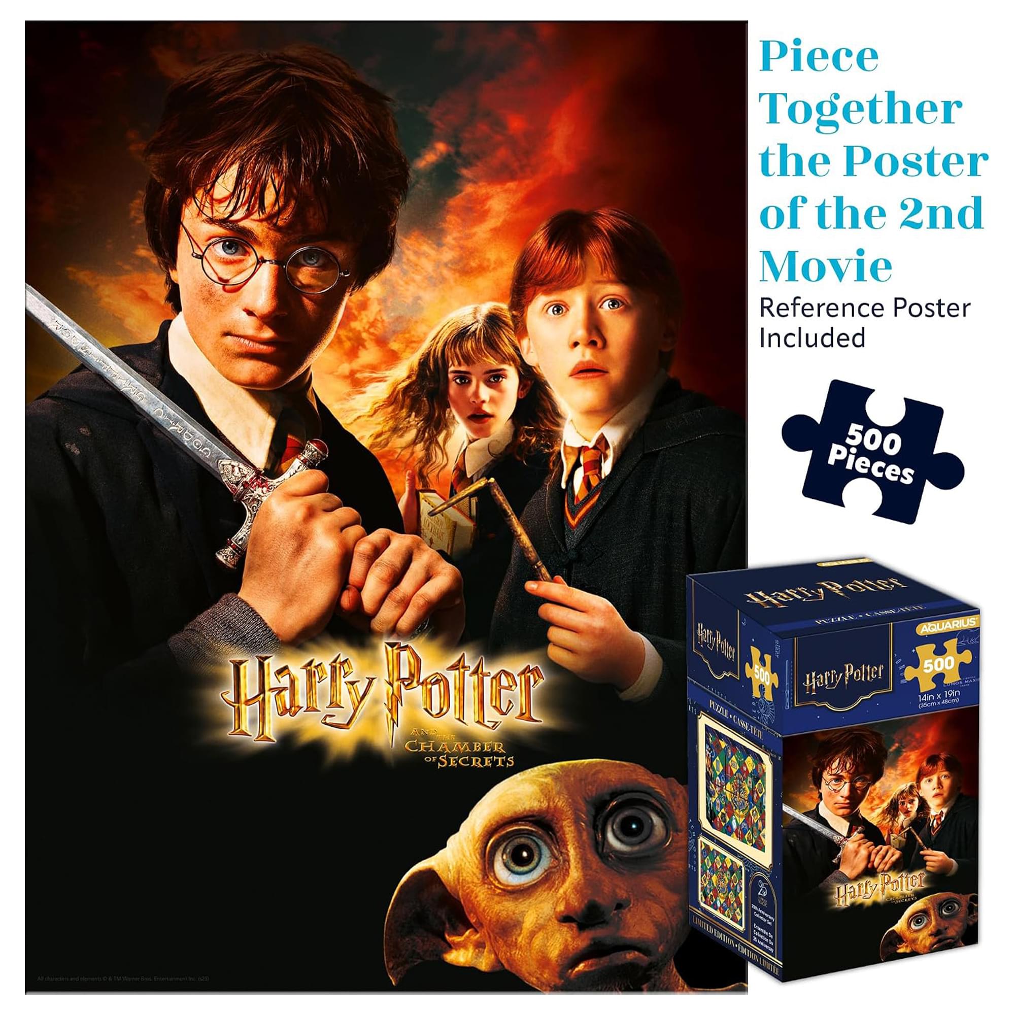 Harry Potter Chamber of Secrets 500-Piece Jigsaw Puzzle (Vertical Box)