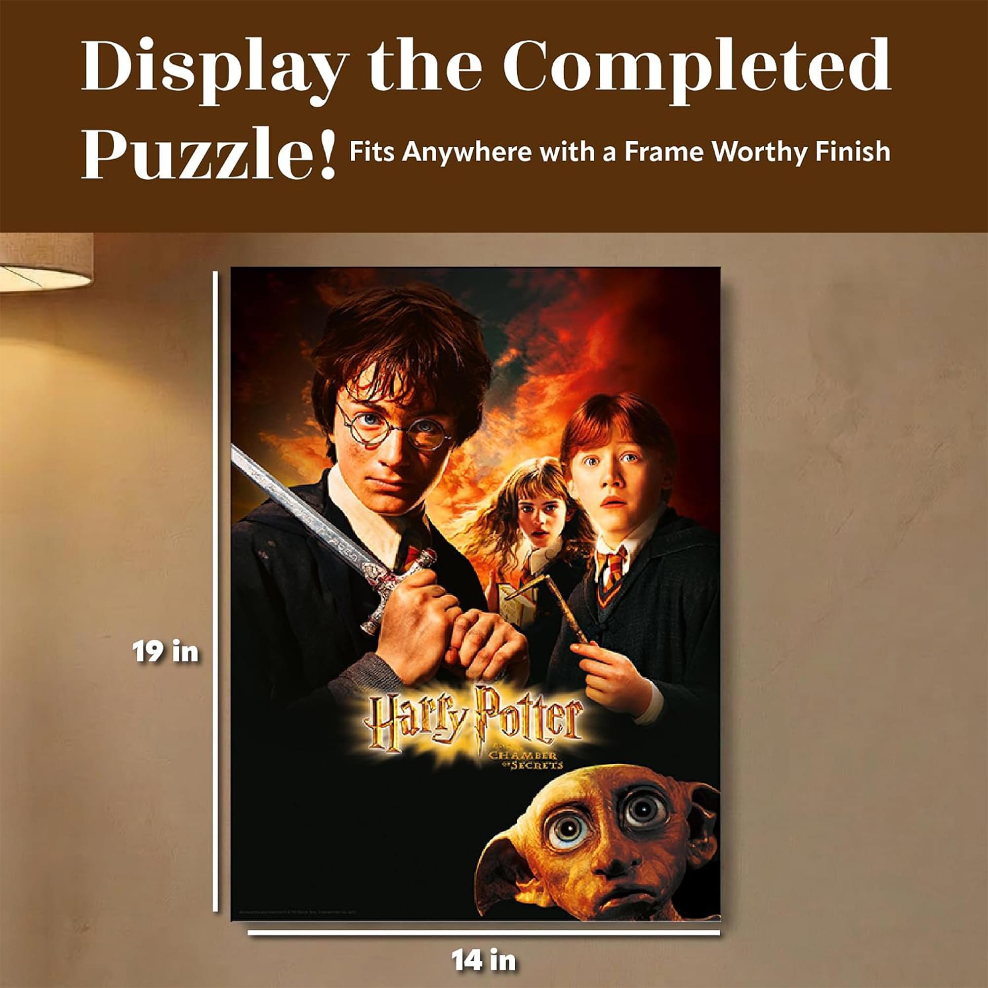 Harry Potter Chamber of Secrets 500-Piece Jigsaw Puzzle (Vertical Box)