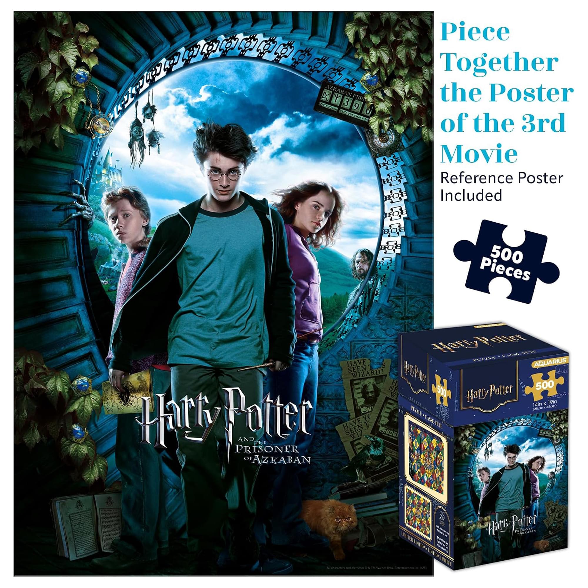 Harry Potter Prisoner Of Azkaban 500-Piece Jigsaw Puzzle (Vertical Box)