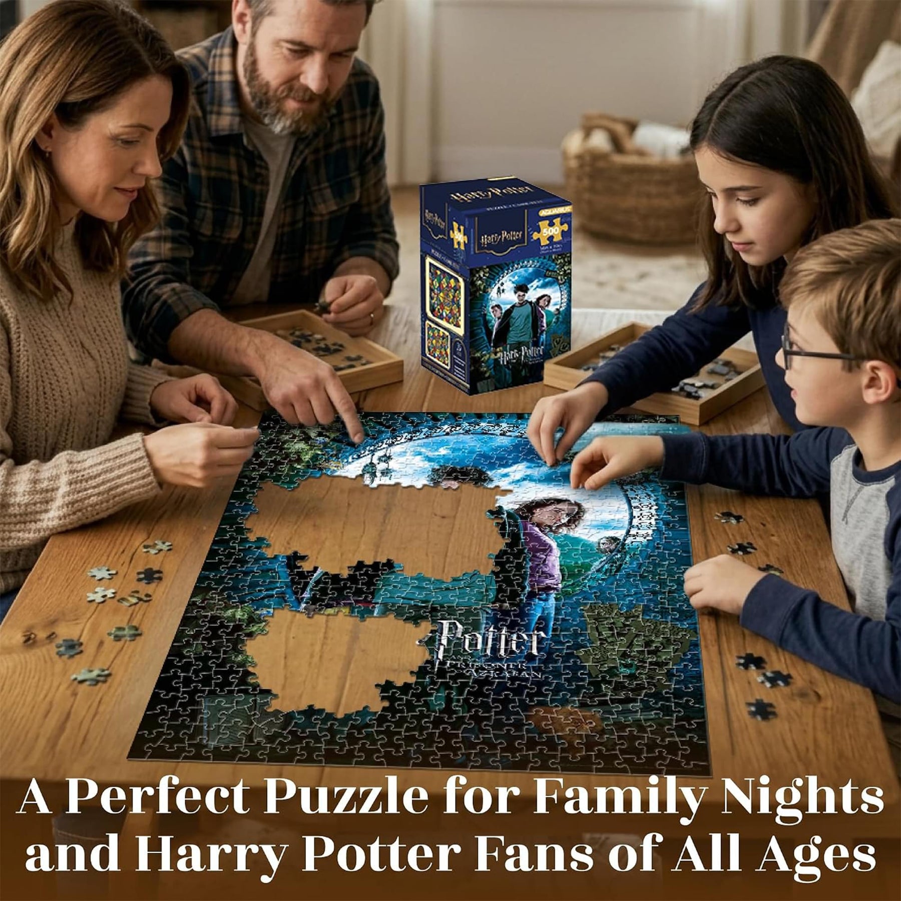 Harry Potter Prisoner Of Azkaban 500-Piece Jigsaw Puzzle (Vertical Box)
