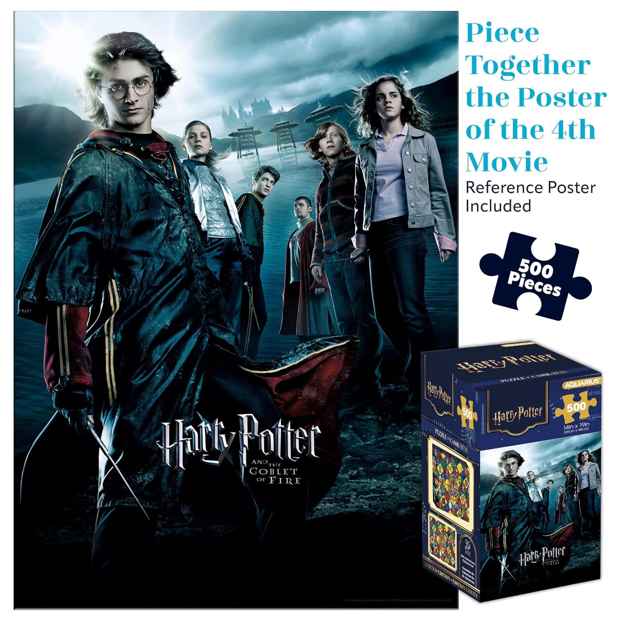Harry Potter Goblet Of Fire 500-Piece Jigsaw Puzzle (Vertical Box)