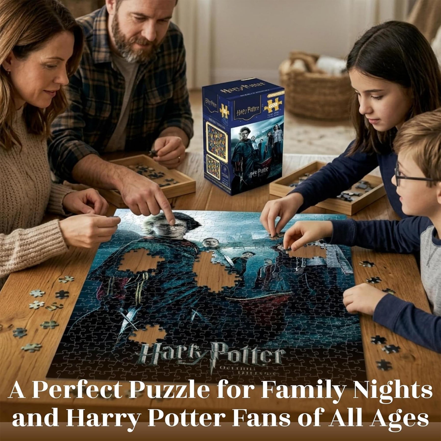 Harry Potter Goblet Of Fire 500-Piece Jigsaw Puzzle (Vertical Box)