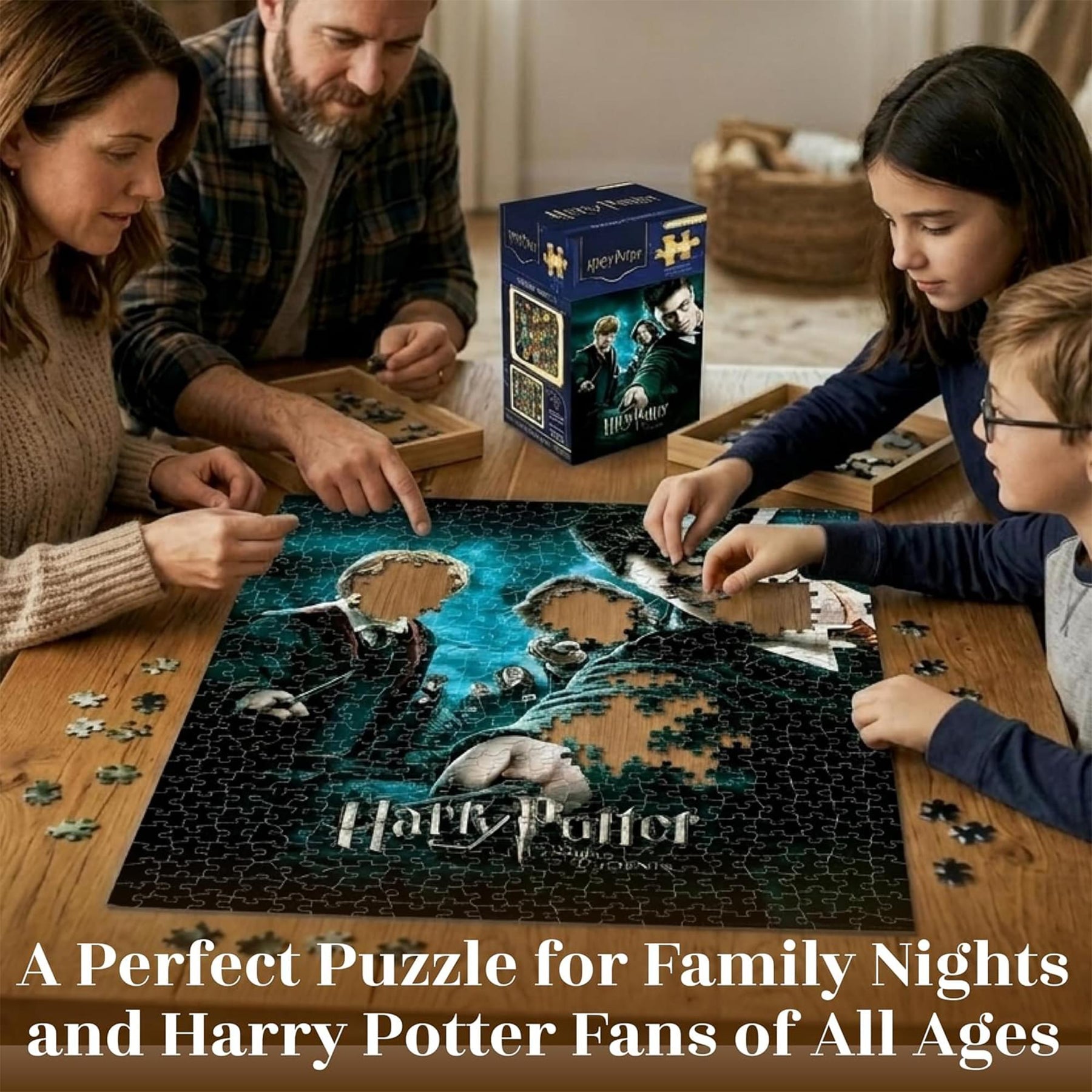 Harry Potter Order Of The Phoenix 500-Piece Jigsaw Puzzle (Vertical Box)