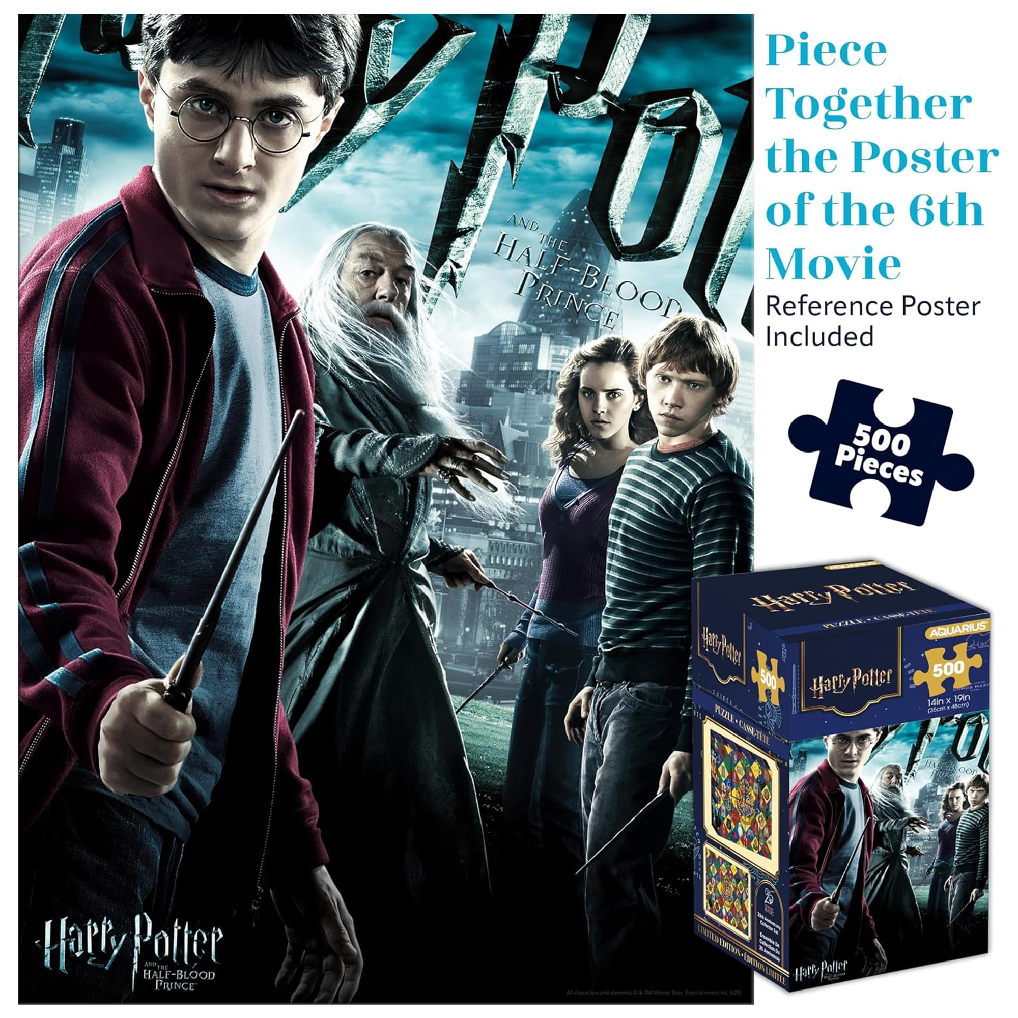 Harry Potter Half Blood Prince 500-Piece Jigsaw Puzzle (Vertical Box)