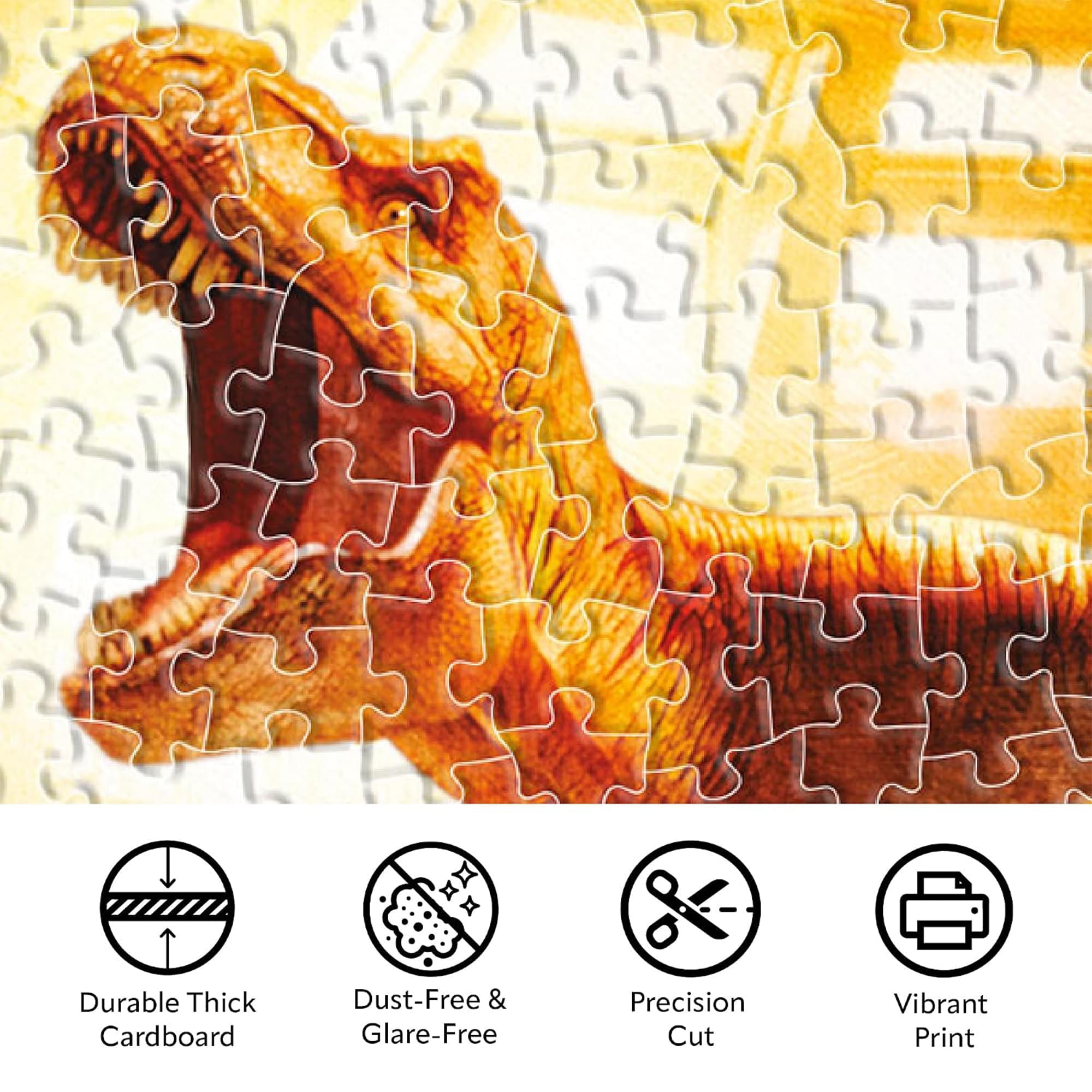 Jurassic Park "Dinosaurs Ruled the Earth" 500-Piece Jigsaw Puzzle | Vertical Box