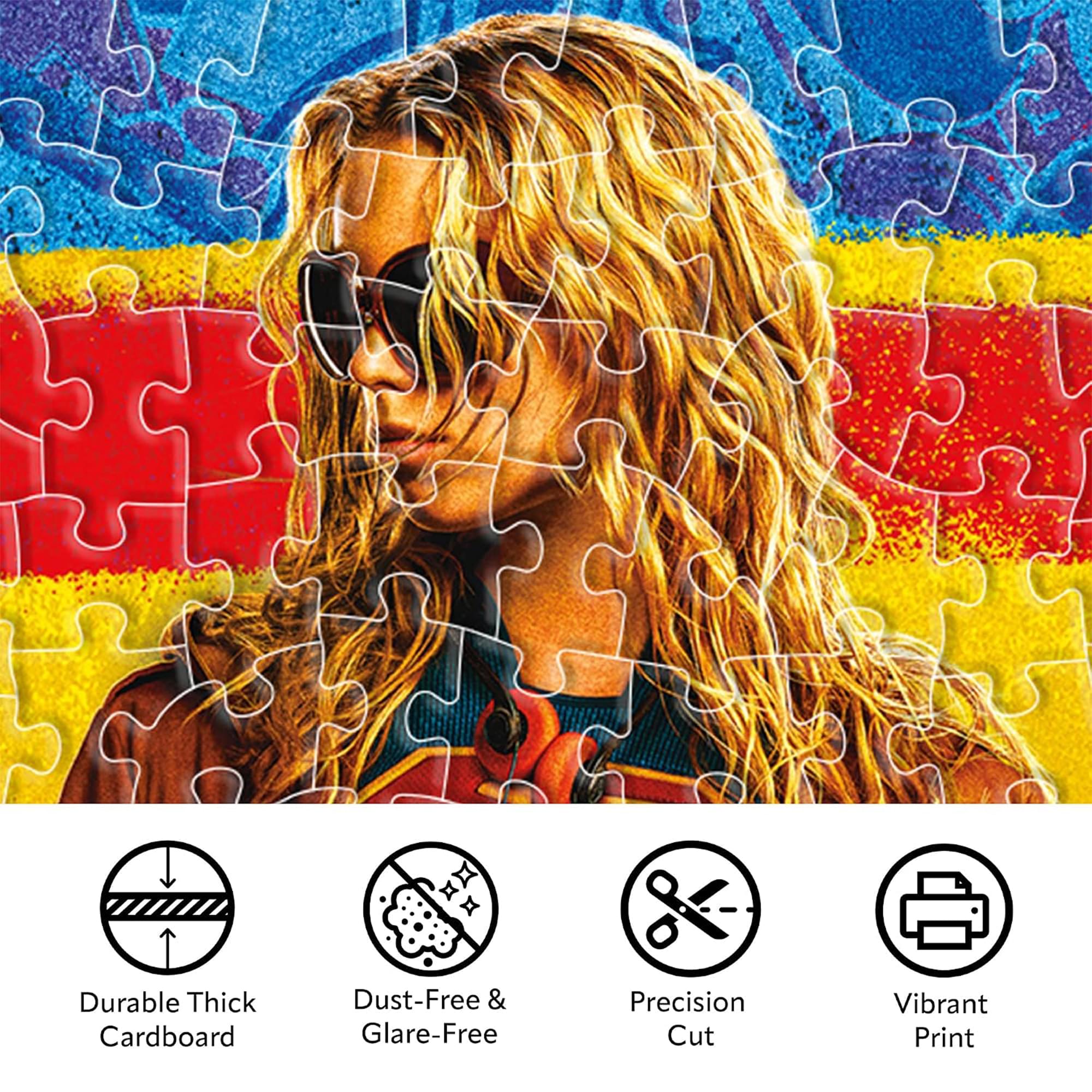 DC Comics Supergirl 500-Piece Jigsaw Puzzle | Vertical Box