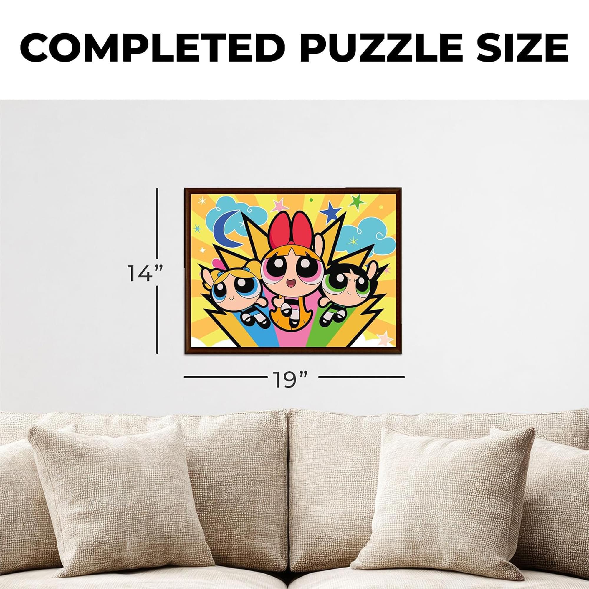Powerpuff Girls 500-Piece Jigsaw Puzzle | Vertical Box