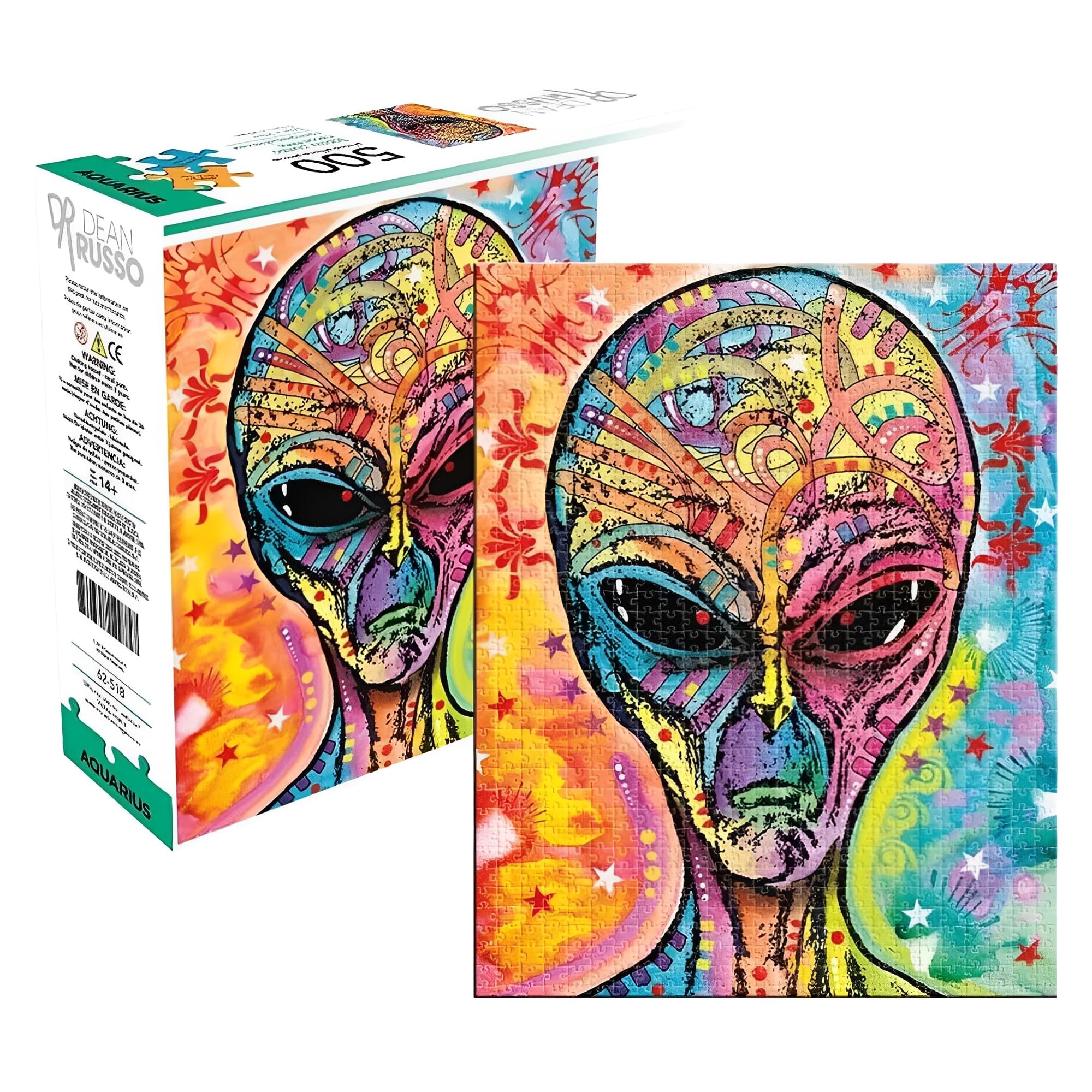 Dean Russo Alien 500 Piece Jigsaw Puzzle